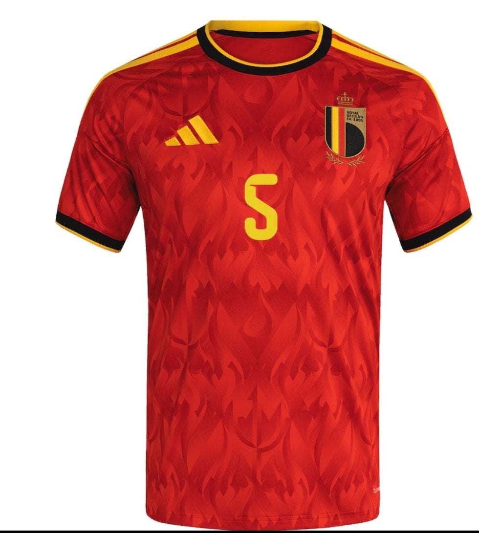 België De Cuyper Thuisshirt Origineel WorldCup Nieuw 2026, Verzenden