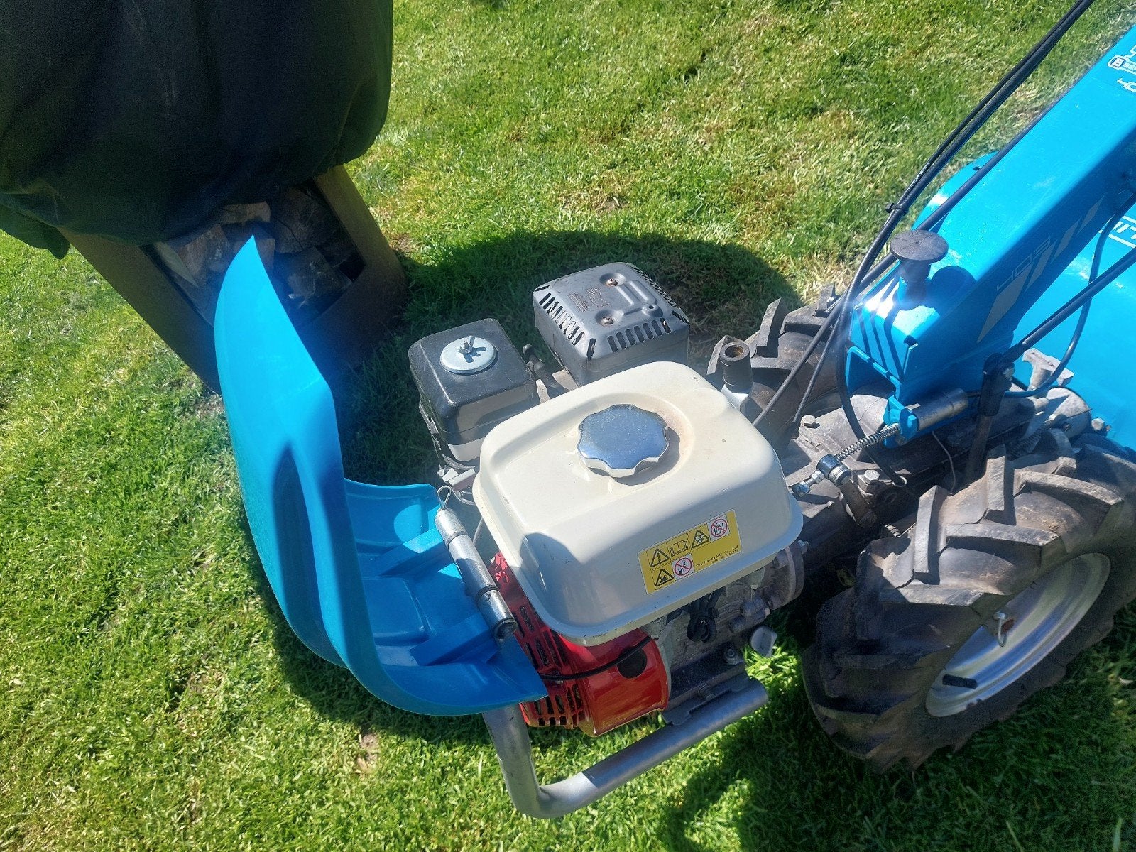 Motoculteur bertolini honda 60 cm, Enlèvement, Utilisé