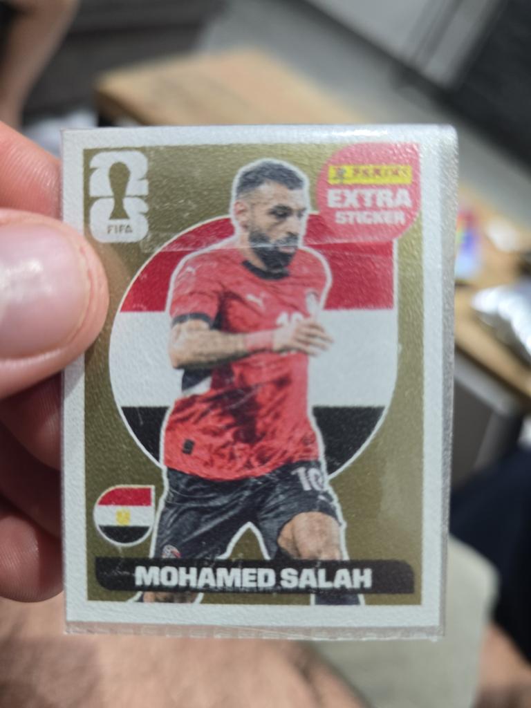 Stickers OR Panini 2026 world cup Mohamed Salah, Collections, Enlèvement ou Envoi