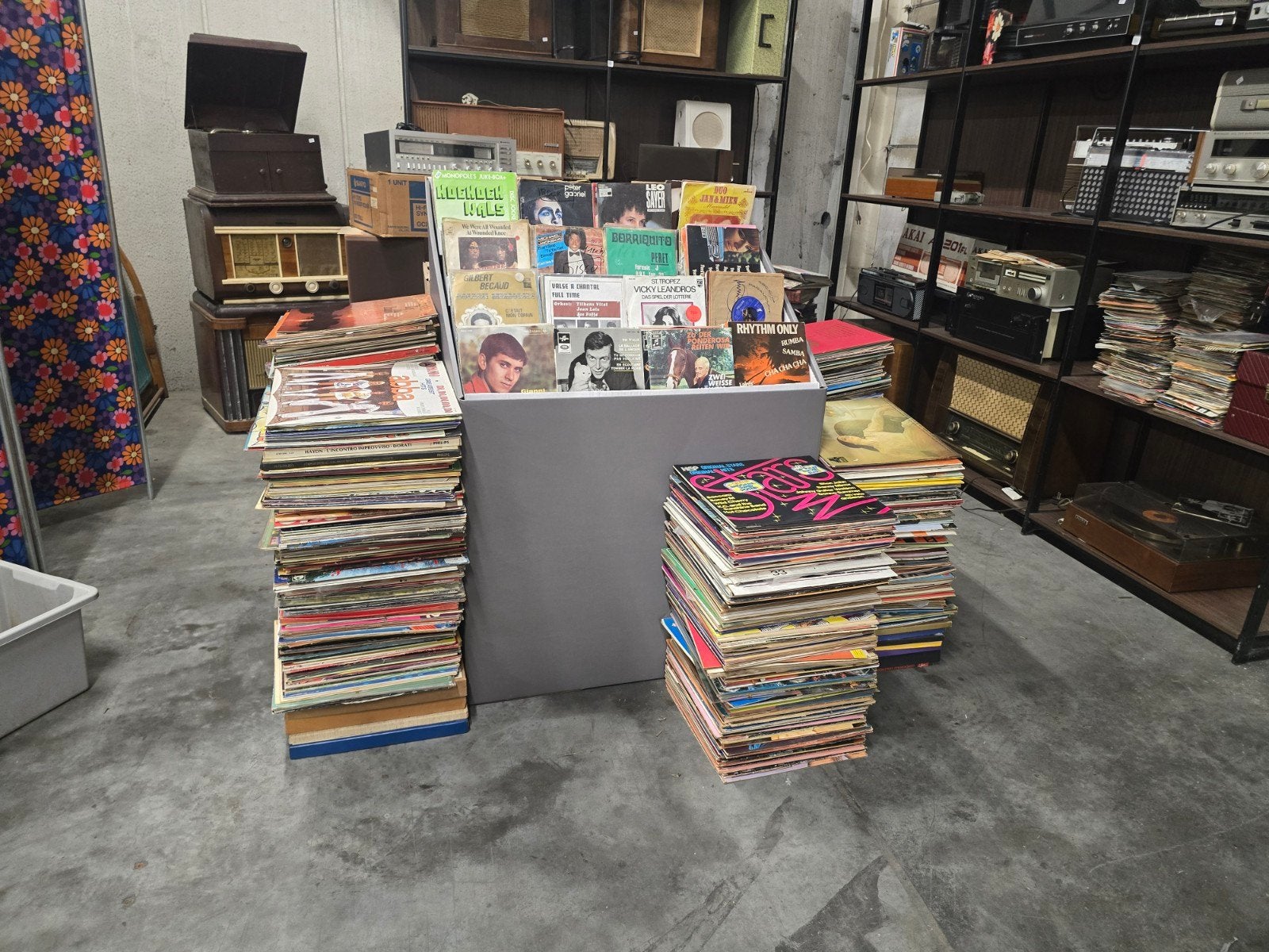 Grand lot de disques vinyles, LP et 45t, Autres formats, Compilation, 1970 - 1979, Enlèvement