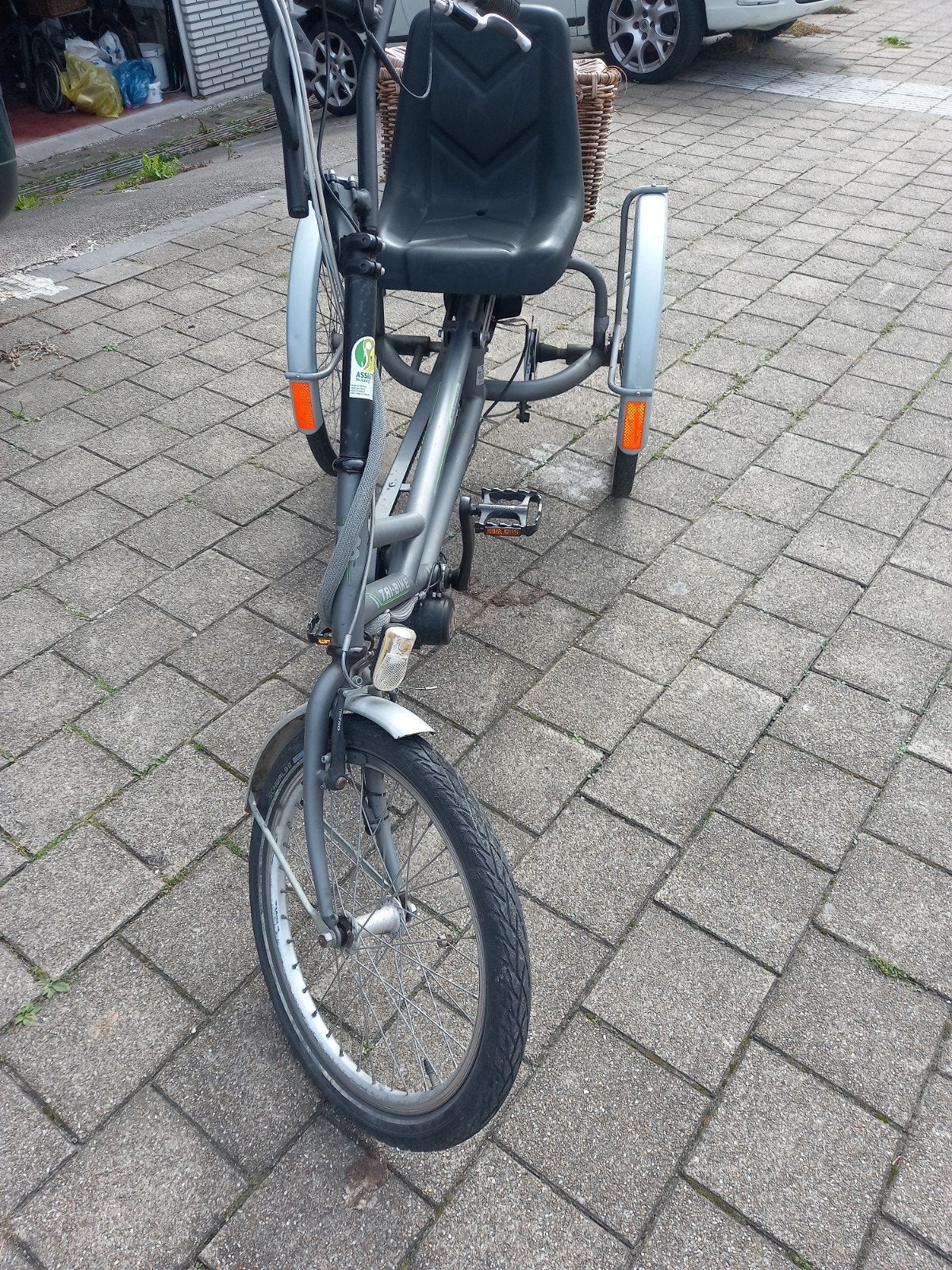 tricycle adulte électrique tri-bike, Enlèvement