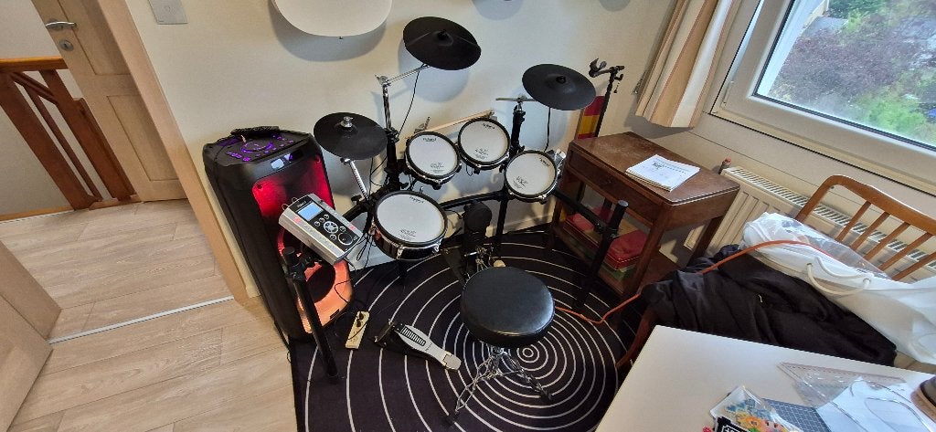 Roland TD9K+ Sennheiser 100-serie microfoon/ontvanger, Ophalen, Roland