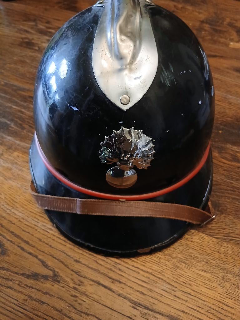 Belgische politiehelm uit de jaren 50, Verzenden, Rijkswacht, Helm of Baret