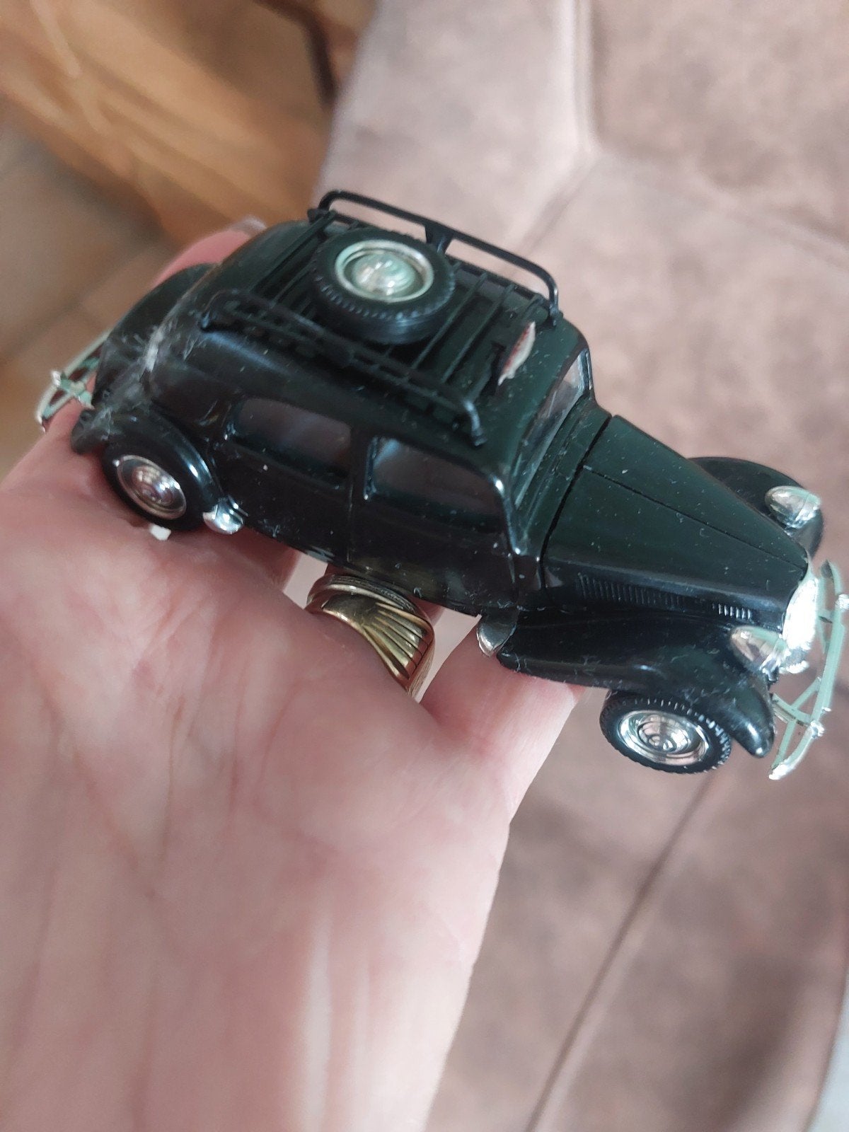 voiture miniature Citroën traction 1939, Enlèvement, Voiture, Solido