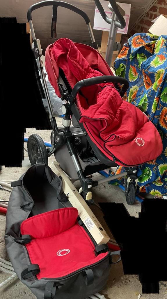 Bugaboo Caméléon 3, Enfants & Bébés, Buggys, Utilisé, Protection de pluie, Dossier réglable, Couverture pieds, Ombrelle, Enlèvement