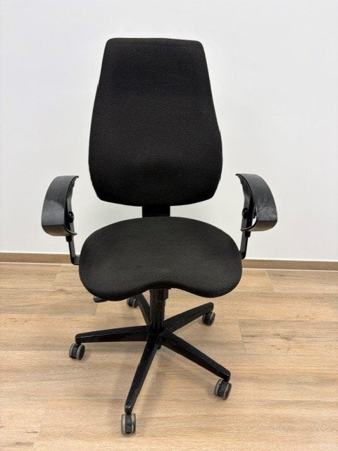 Bureelstoel 4x Topstar Sitness 30 Ergonomische (Zwart), Ophalen, Gebruikt, Zwart, Bureaustoel
