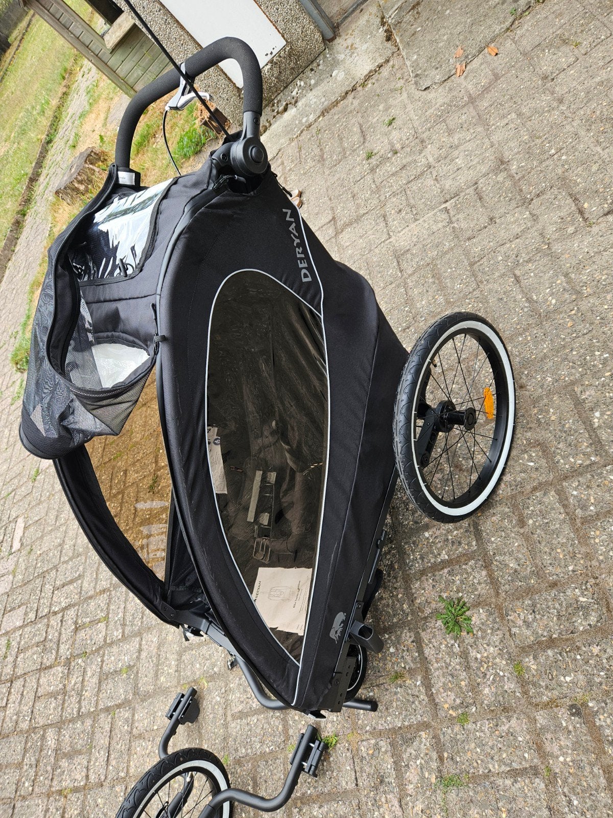 fietskar 3-in-1 fietskar wandelwagen 1 persoons, Ophalen of Verzenden