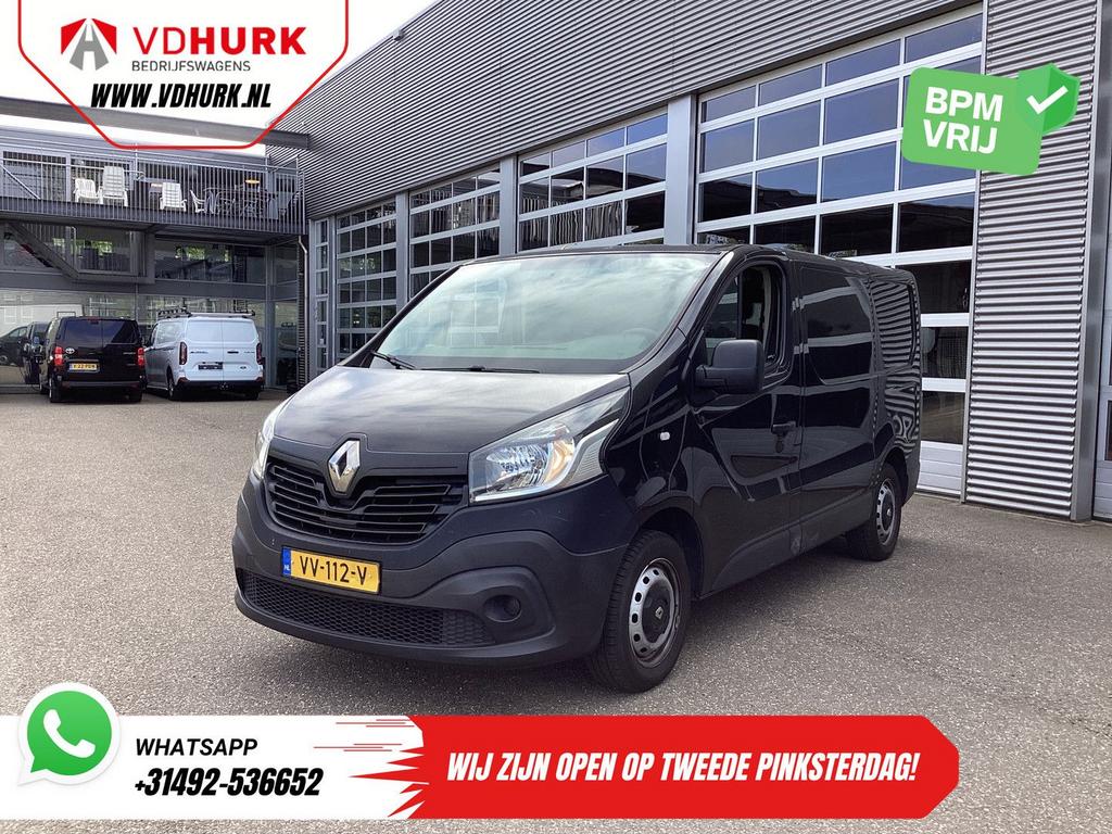 Renault Trafic 1.6 dCi EXPORT NL Auto/ Trekhaak/ PDC/ Blueto, Auto's, 170 g/km, Renault, Zwart, Bedrijf