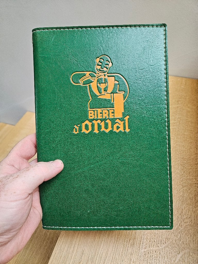 Porte-menu - Biere d'Orval (Belgique), Enlèvement