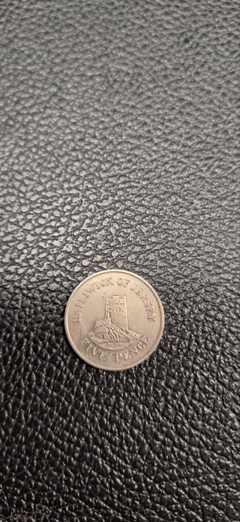 Jersey five pence 1983, Timbres & Monnaies, Monnaies | Océanie, Enlèvement ou Envoi