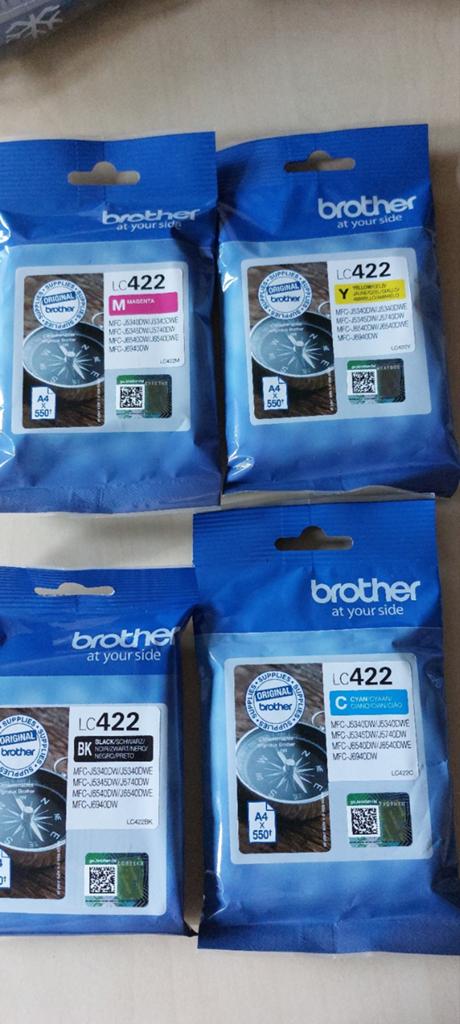 Brother IC422 kit (BK/C/M/Y), Computers en Software, Printerbenodigdheden, Ophalen, Cartridge