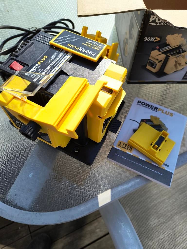 Aiguiseur multifonction Powerplus, Bricolage & Construction, Enlèvement, Comme neuf, Moins de 700 watts, Autres types