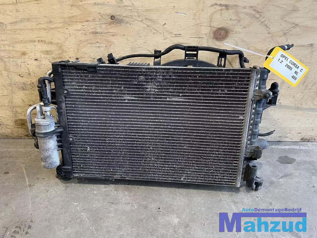 OPEL CORSA C 1.2 Koelerpakket koelerset koelvin 2000-2004, Gebruikt, Opel Automobile GmbH, Kontakt@opel-infoservice.de, Opel