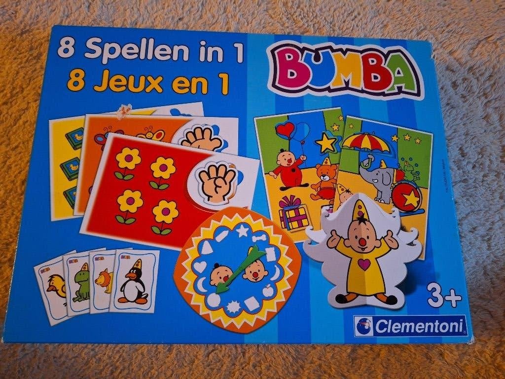Spel Bumba 8 spelletjes, Ophalen, Gebruikt