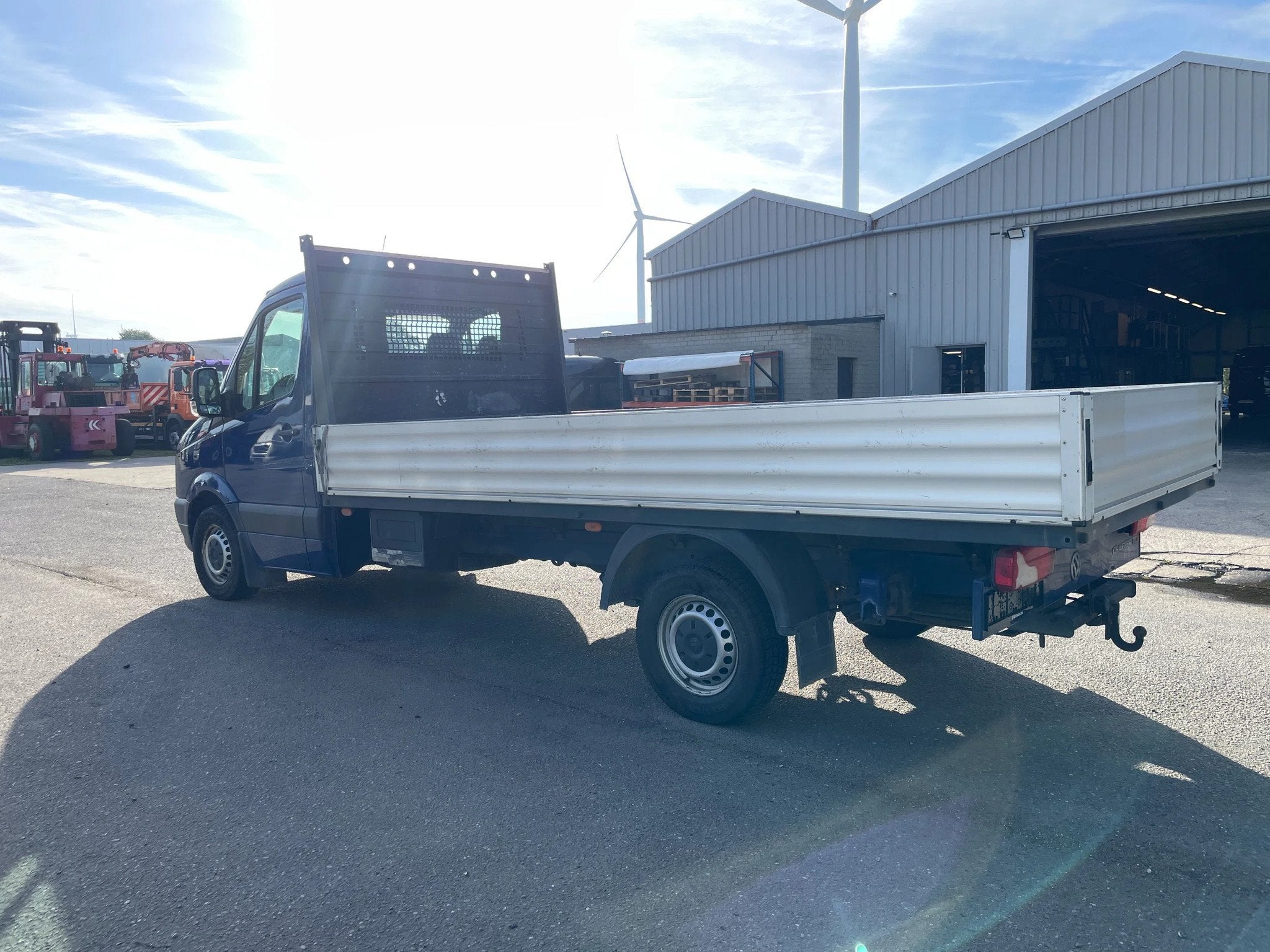 Volkswagen Crafter Open laadbak 160 PK, Autos, Euro 5, Achat, 120 kW, Diesel