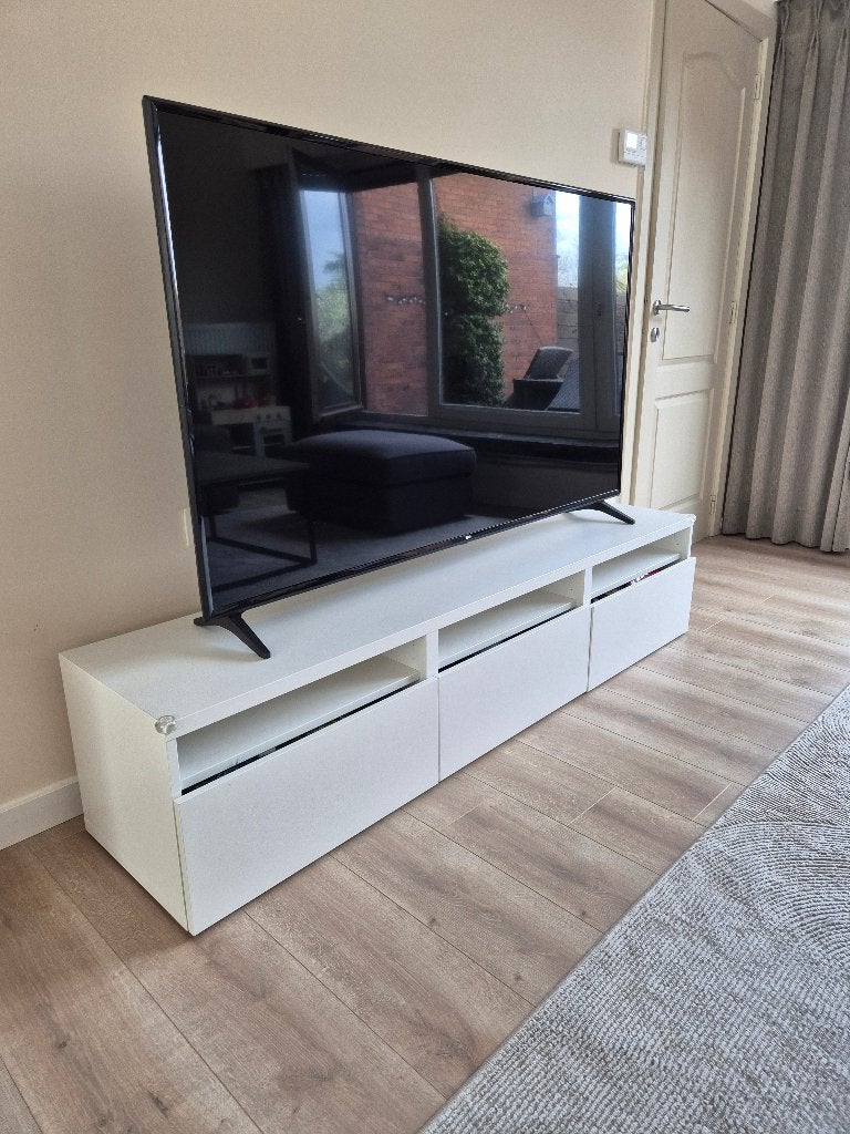 IKEA BESTÅ tv-meubel wit, 25 à 50 cm, Moins de 100 cm, 150 à 200 cm, Comme neuf