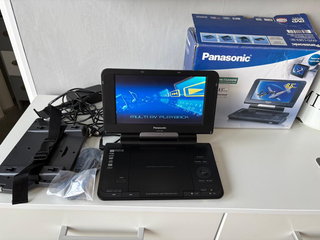PANASONIC draagbare dvd/cd-speler, Dvd-speler, Panasonic, Draagbaar, Ophalen of Verzenden