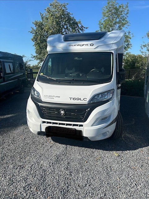 Sunlight T69LC, Caravanes & Camping, Entreprise, Fiat, Marchepied électrique, Diesel