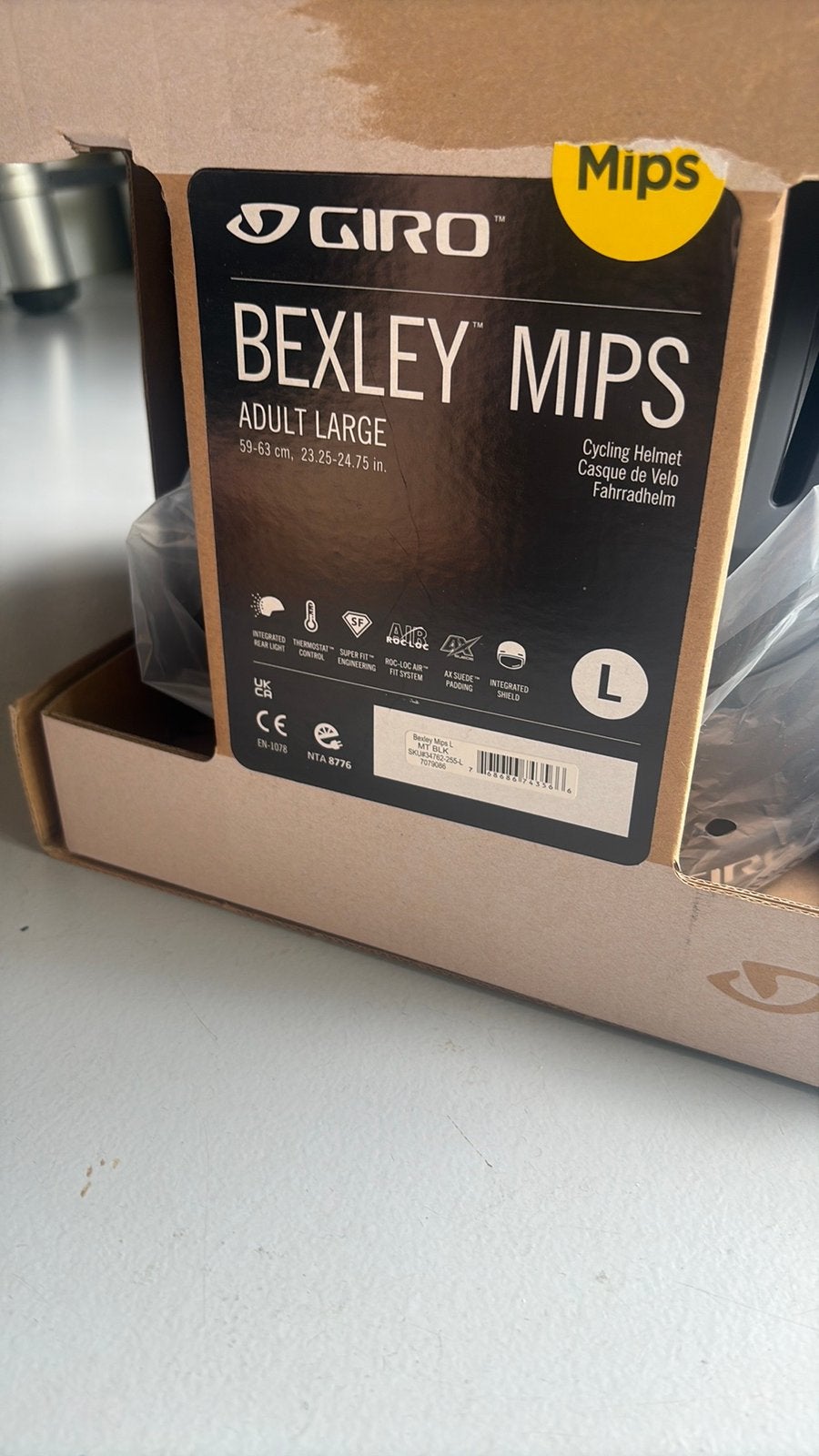Giro bexley mips, Fietsen en Brommers, Ophalen of Verzenden, Nieuw, L, GIRO
