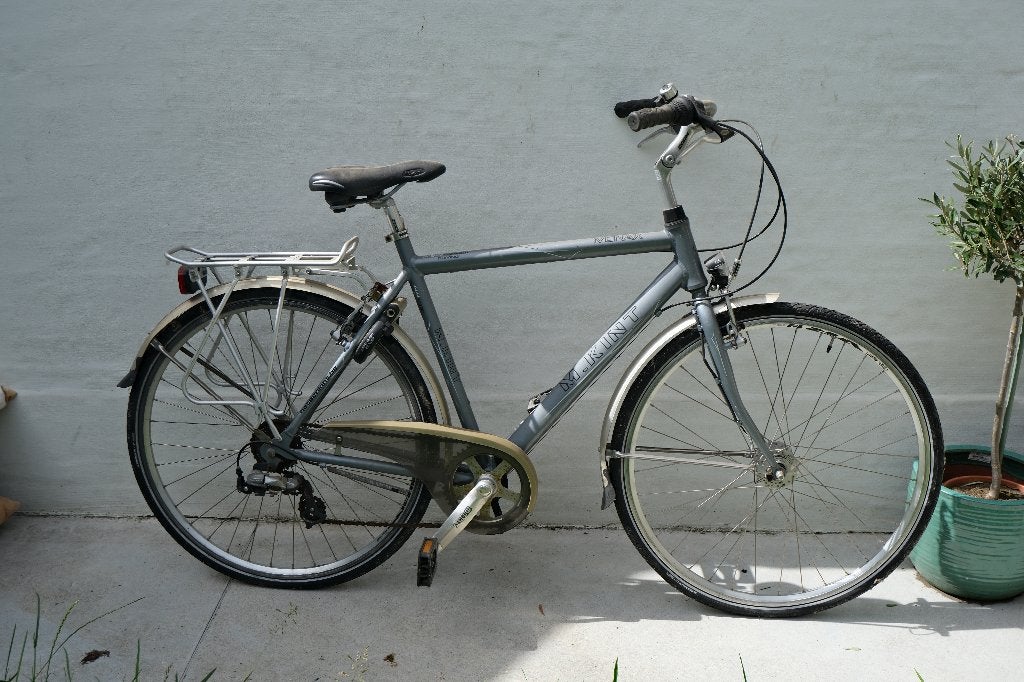 Marcel KINT stadsfiets, Gebruikt, Versnellingen, Schijfrem, Ophalen
