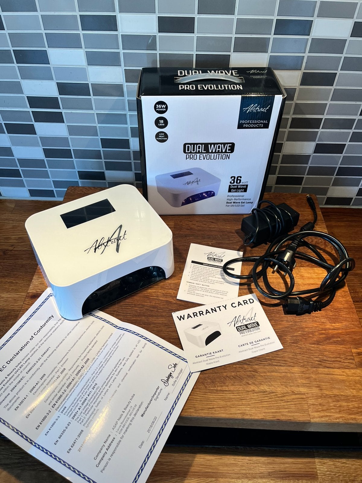 Abstract Dual Wave Pro Evolution 36 Watt, Ophalen of Verzenden, Zo goed als nieuw