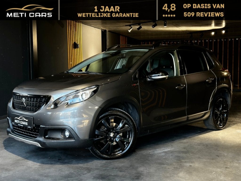 Peugeot 2008 1.2 PureTech GT Line|Caméra|Carplay|Cruise|..., Autos, Argent ou Gris, Achat, Euro 6, Entreprise