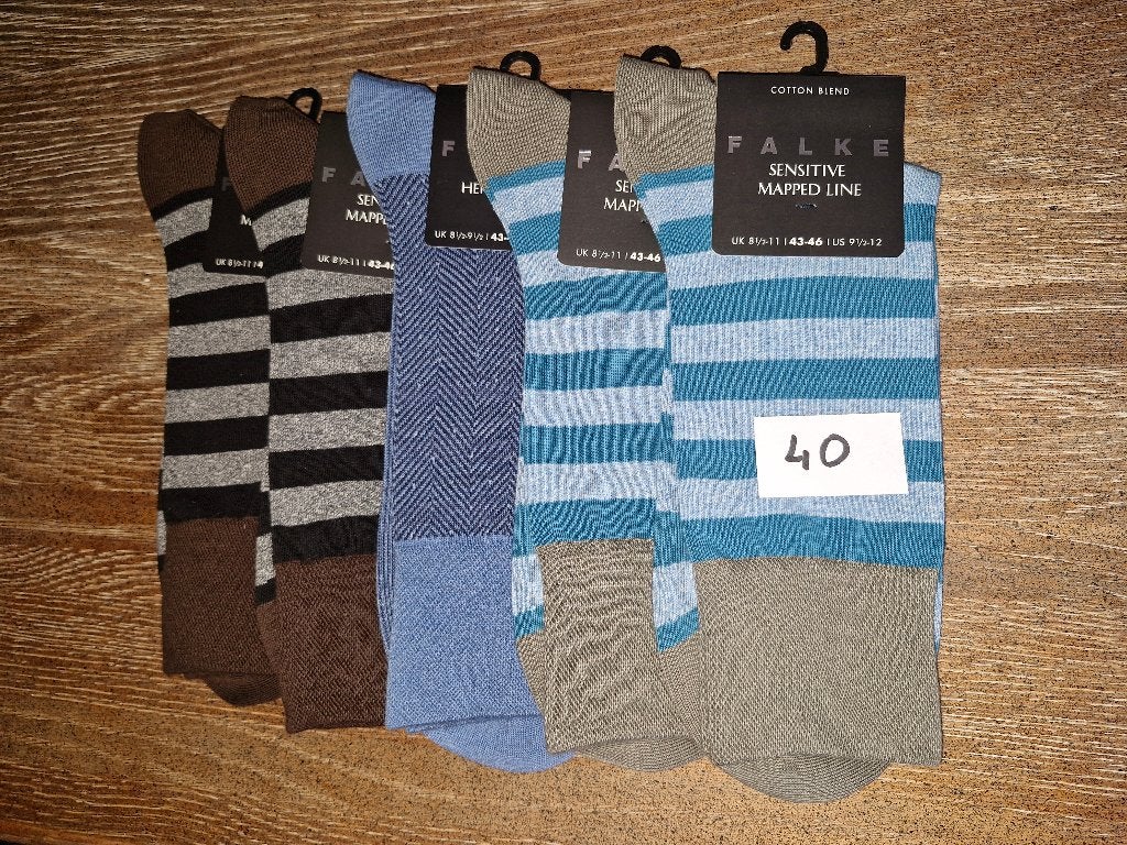 Falke Heren kousen zonder elastiek Schoenmaat 43/46  Pak 40, Vêtements | Hommes, Chaussettes & Bas, Neuf, Enlèvement ou Envoi
