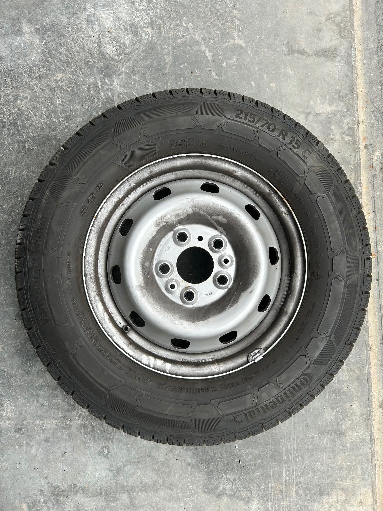 Winterbanden voor camper op stalen velgen, Ophalen, 15 inch, Banden en Velgen, Nieuw