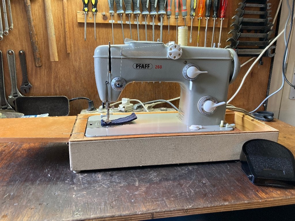 Pfaff 260 semi industrie - voor zware materialen/leer, Pfaff, Machine à coudre, Industrie, Enlèvement