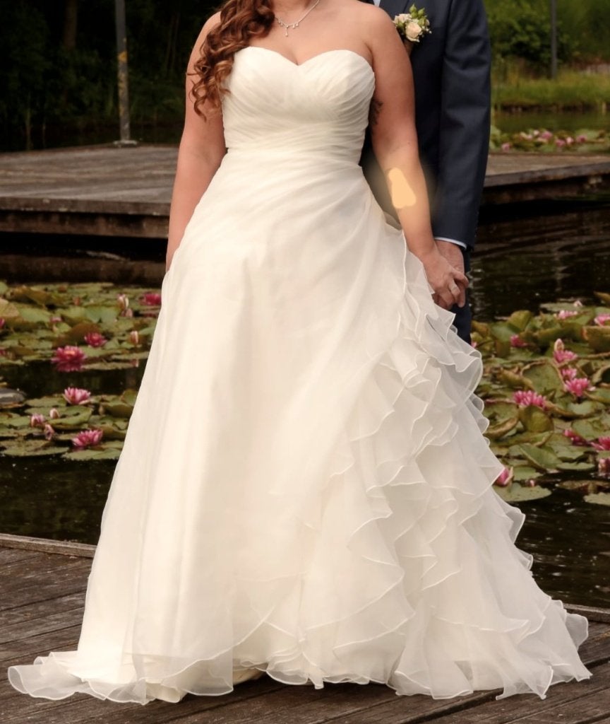 Wit trouwkleed, Vêtements | Femmes, Enlèvement, Porté, Blanc, Robe de mariée