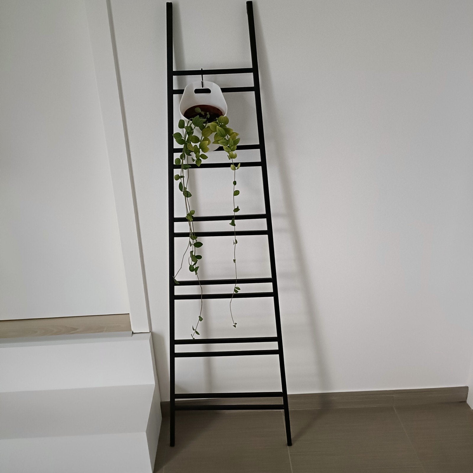 Decoratief laddertje, Ophalen, Ladder