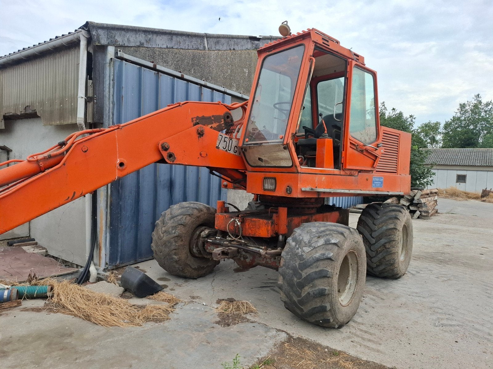 Grue sur roues de 7,5 tonnes, Enlèvement, Utilisé