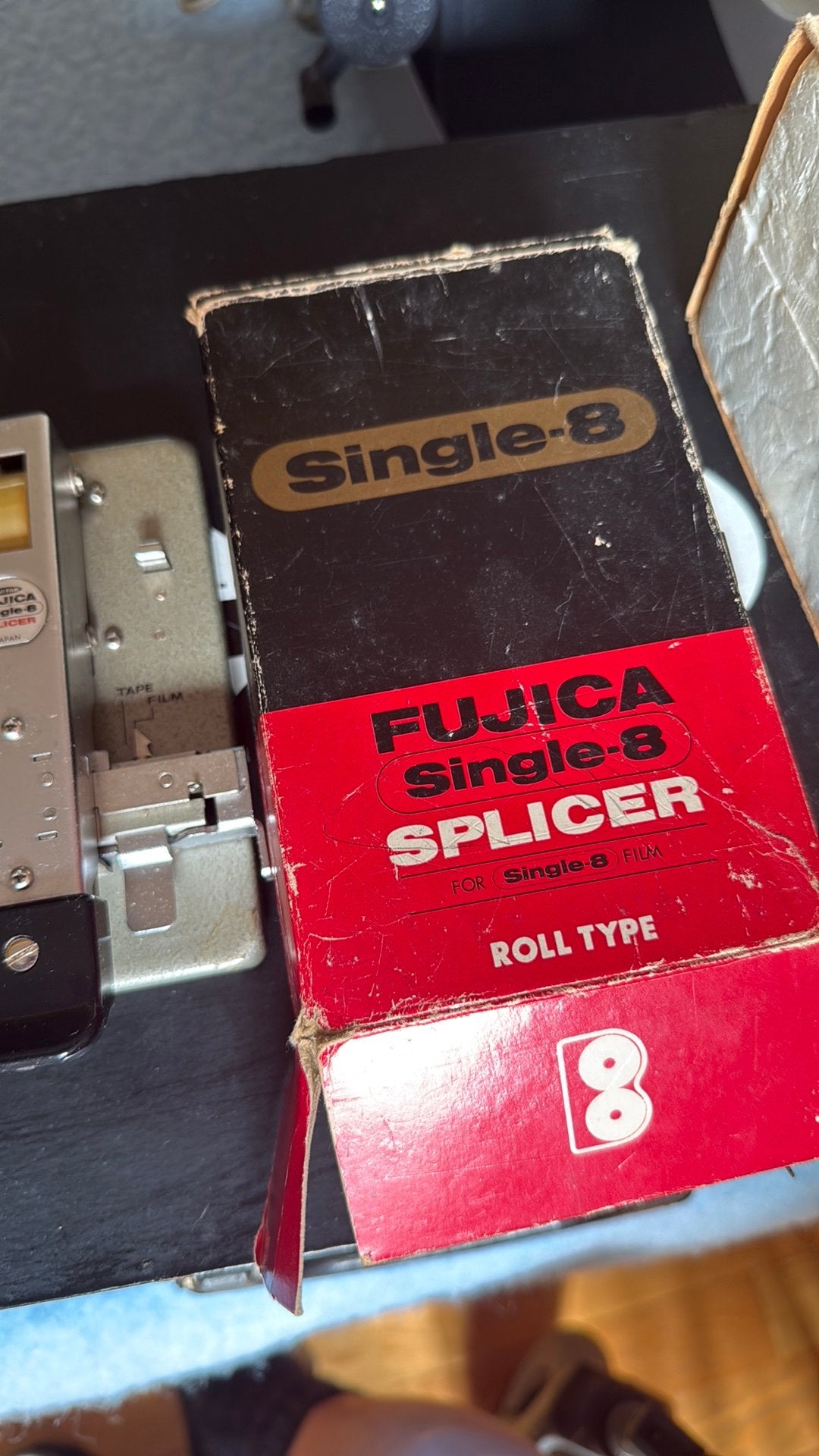 Fujica Single 8 Splicer, Ophalen