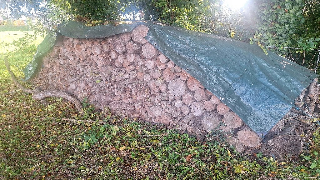 Bois de chauffage sec - A vendre, Jardin & Terrasse, 3 à 6 m³, Enlèvement, Autres essences de bois, Bûches