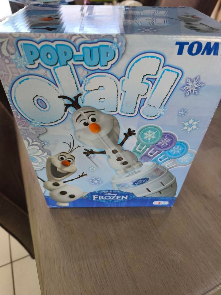 Frozen puzzels en games, Ophalen