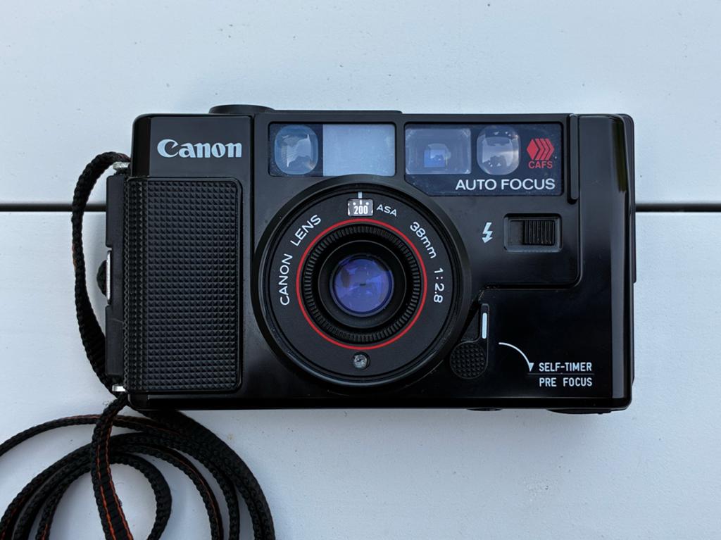 Canon AF35M Analoge Point & Shoot (Werkt 100%), Ophalen of Verzenden, Canon