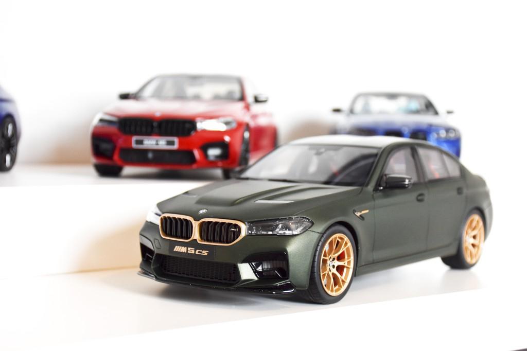 GT Spirit BMW M5 CS (F90) Frozen Vert foncé 1:18, Hobby & Loisirs créatifs, Voitures miniatures | 1:18, Enlèvement, Neuf, Voiture