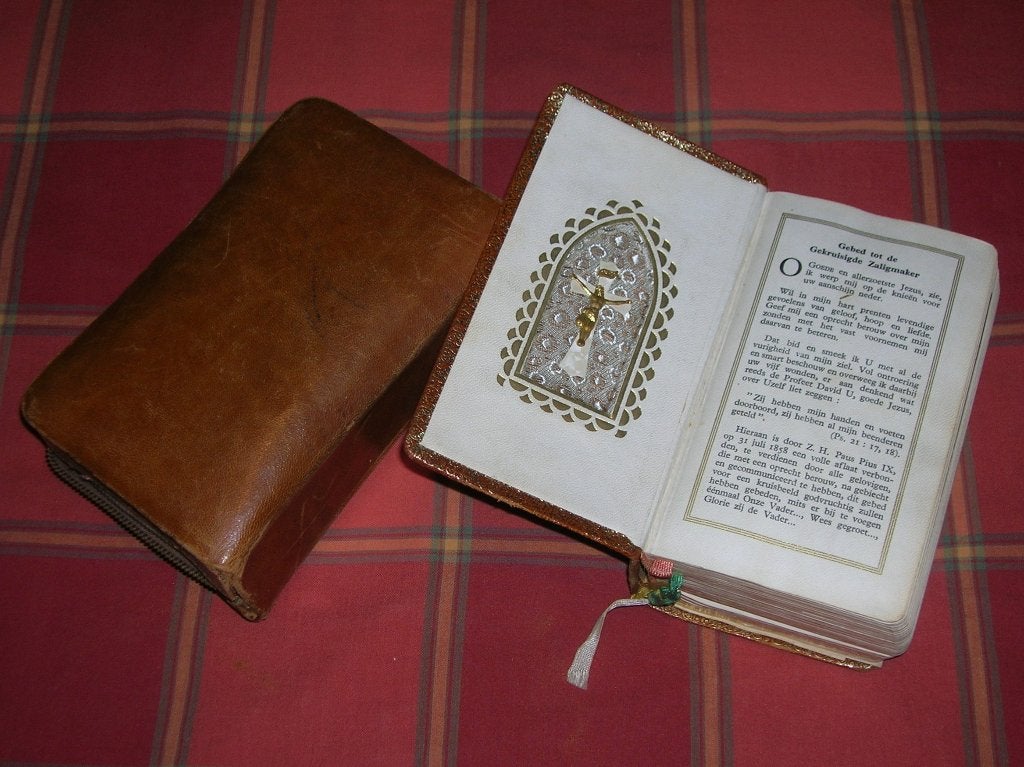Vesperboekje, kerkboekje, misboekje,..., Antiek en Kunst, Antiek | Boeken en Manuscripten, Ophalen