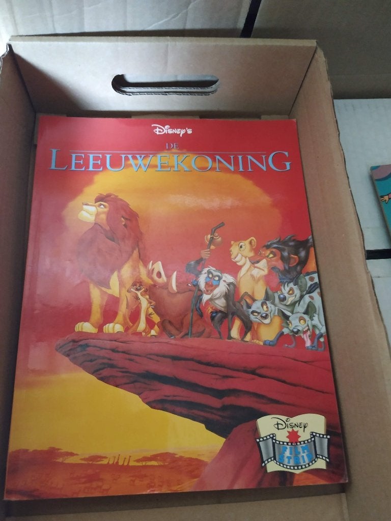 strip Disney "de leeuwenkoning", Ophalen of Verzenden