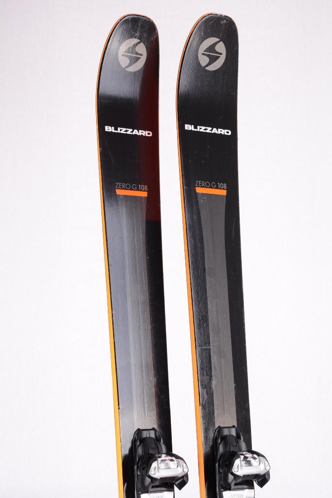 178 185 freeride ski's BLIZZARD ZERO G 108 CARBON DRIVE, Gebruikt, Ophalen of Verzenden, Carve, Ski's