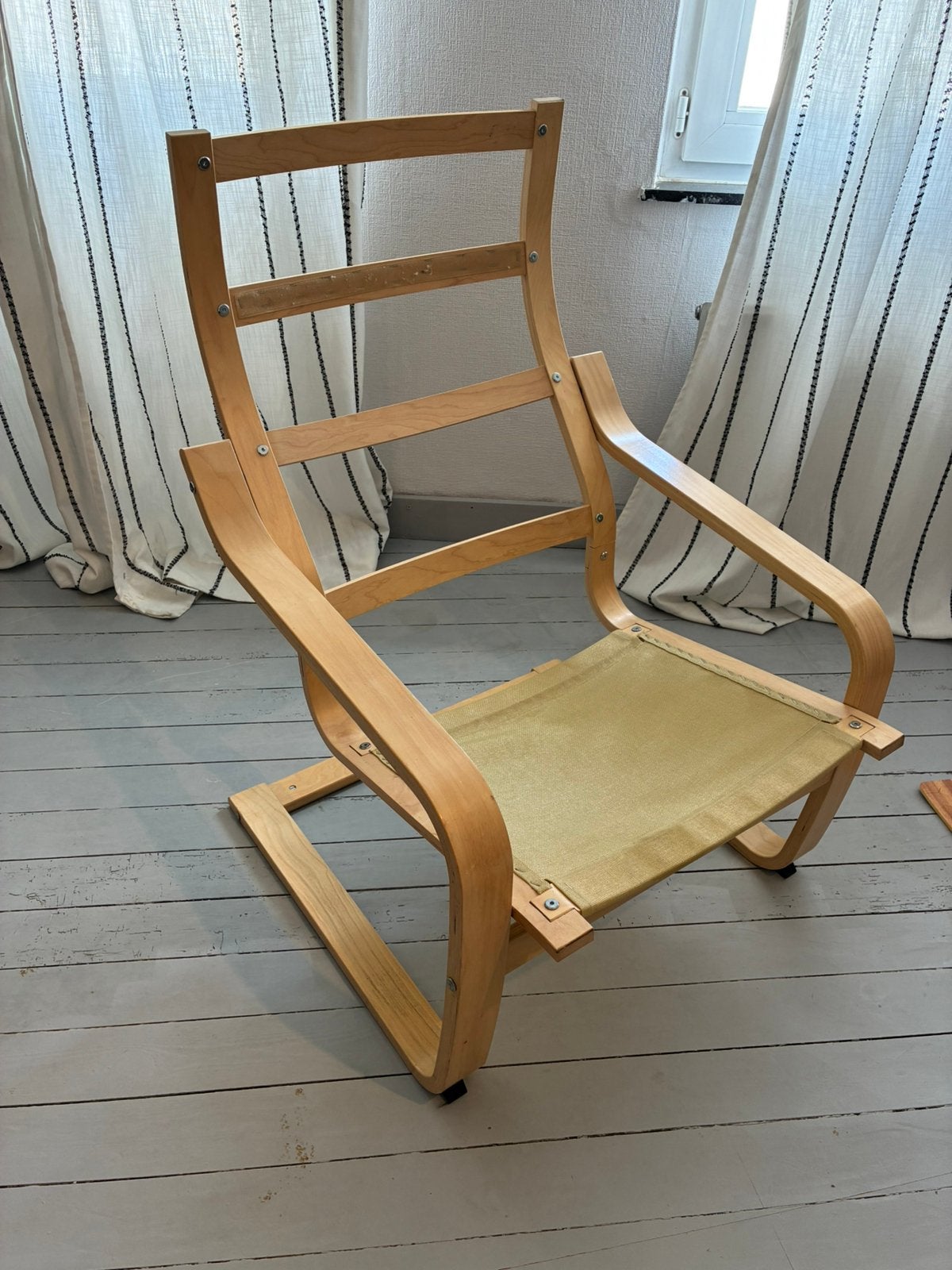 Ikea Poang onderstel fauteuil, Ophalen, Zo goed als nieuw