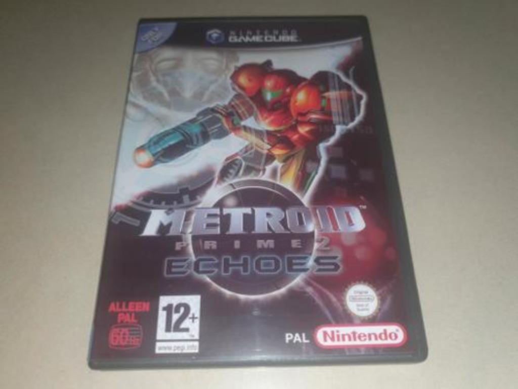 Metroid Prime 2 Echoes GameCube GC Game Case, Games en Spelcomputers, Games | Nintendo GameCube, Zo goed als nieuw, Verzenden
