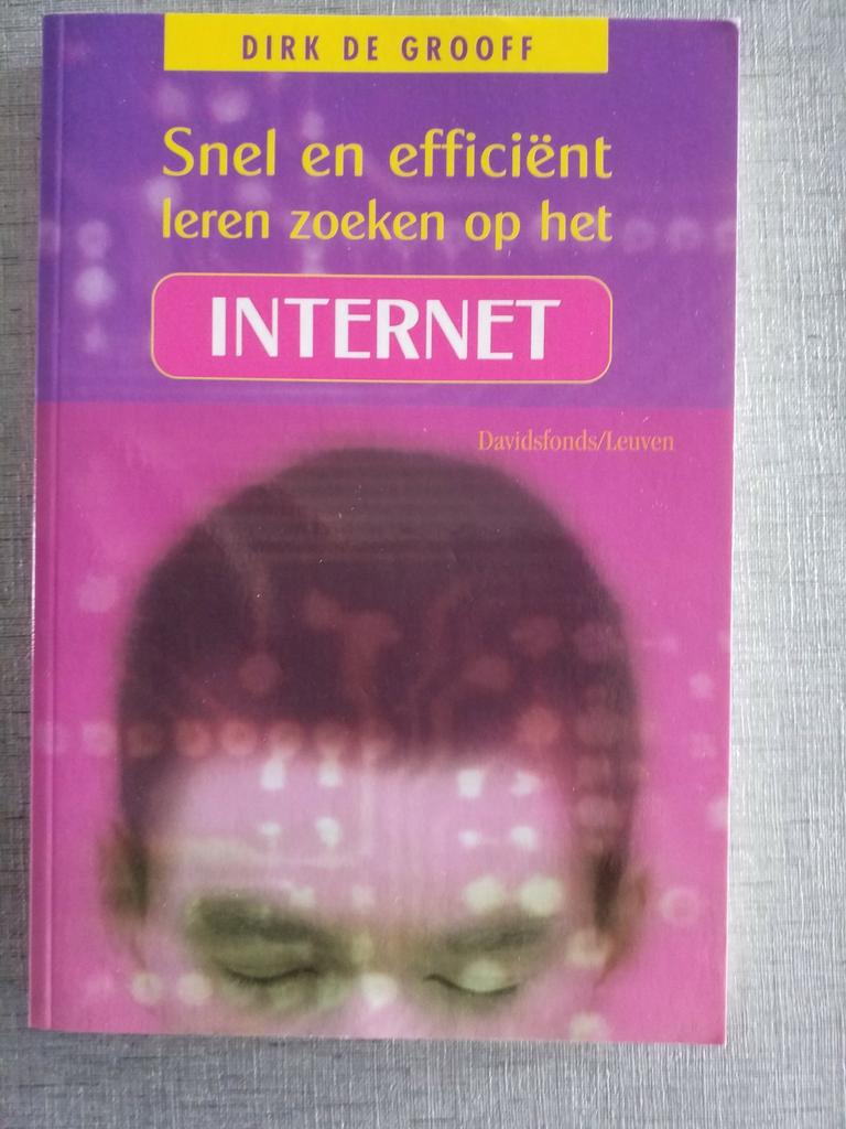 Snel en efficiënt zoeken op het internet (Dirk De Grooff), Enlèvement, Comme neuf