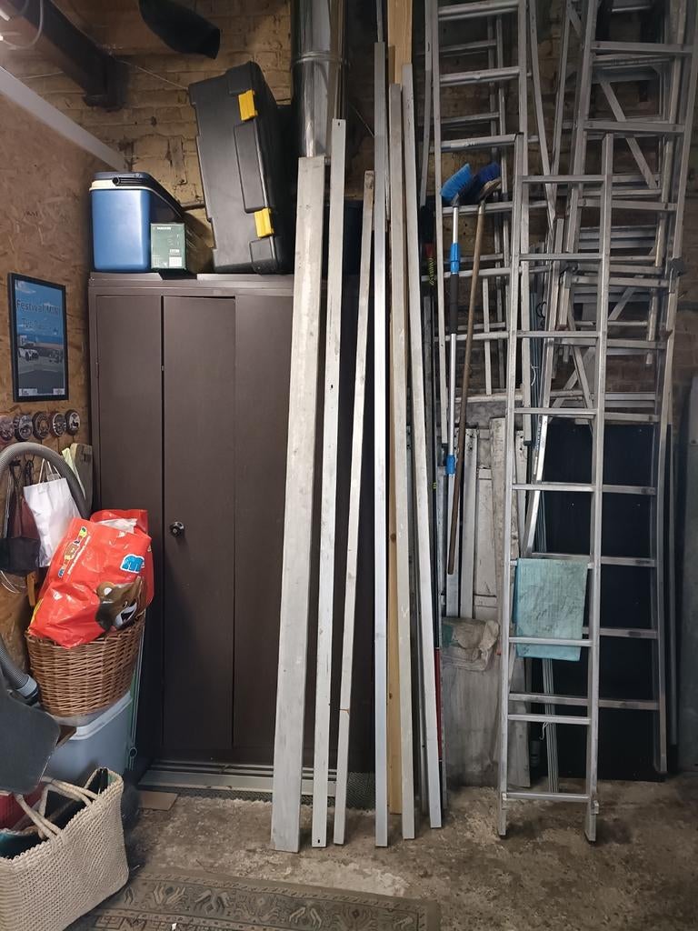 Divers tubes carrés 7 pièces, Ophalen, Zo goed als nieuw