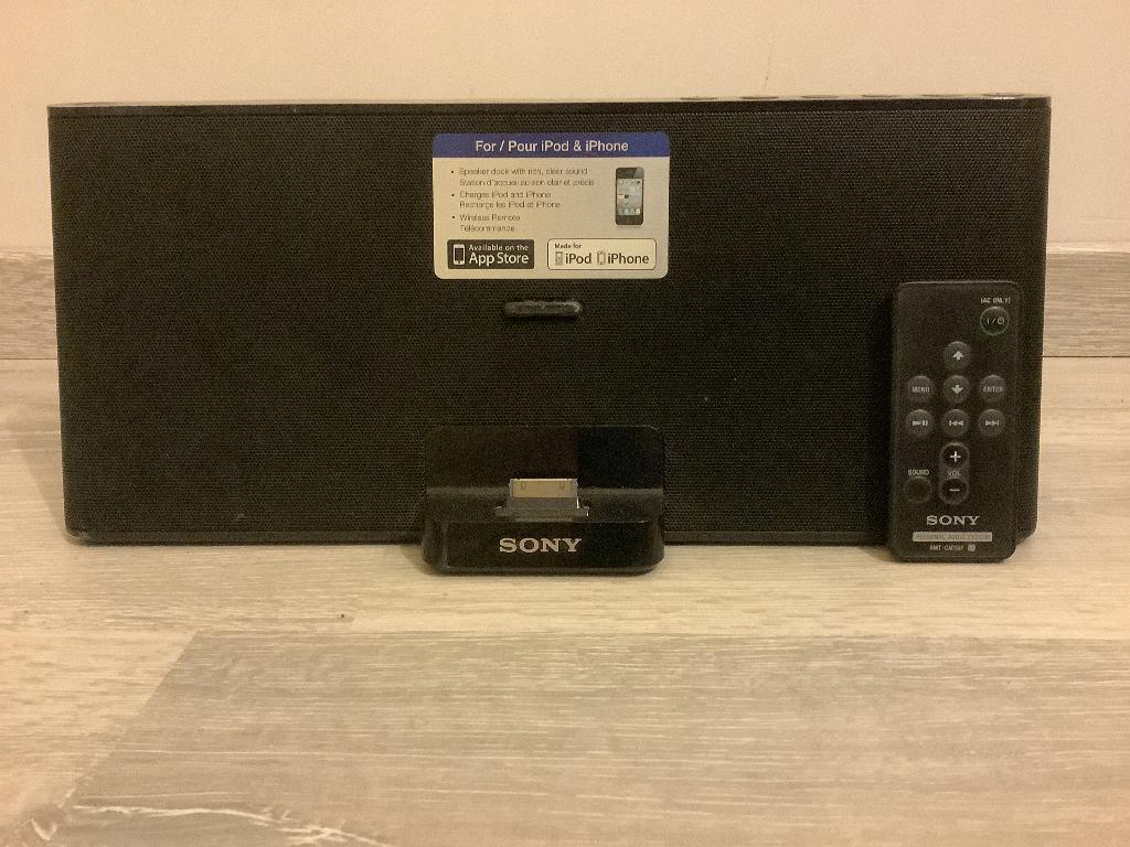 Docking met speaker Sony, Enlèvement, Comme neuf, Sony