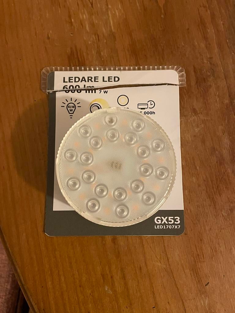 IKEA Ledare LED-lamp, Ophalen, Nieuw, Plafondspot of Wandspot, Led