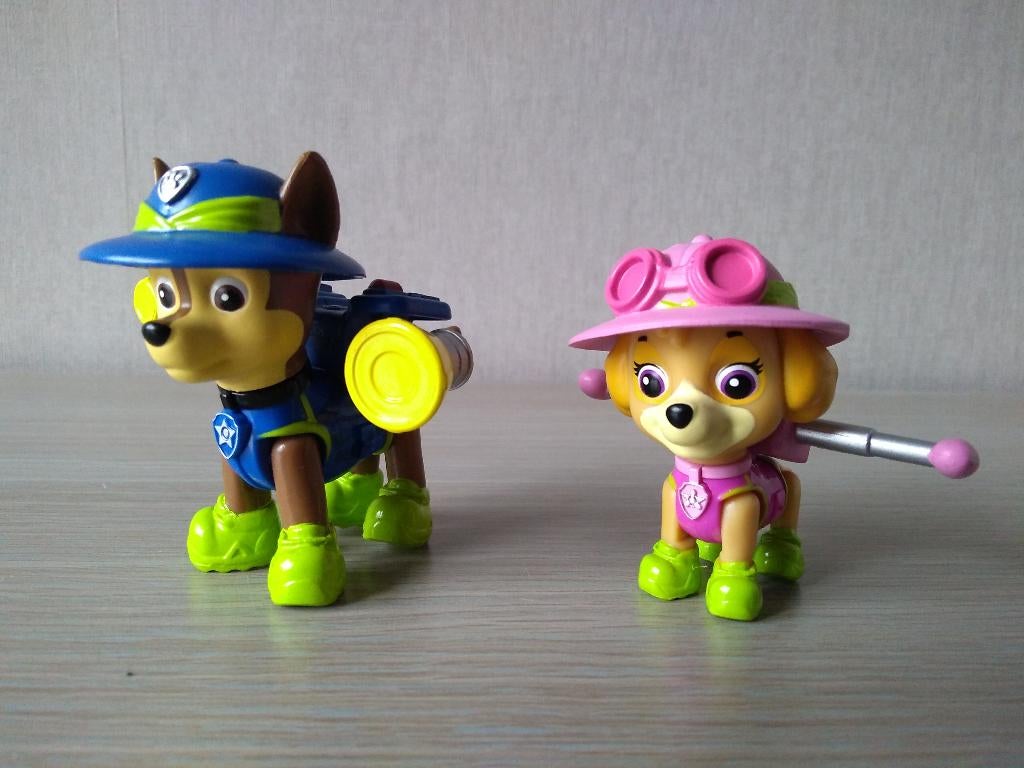 ☼ Paw Patrol jungle figuren, Kinderen en Baby's, Ophalen of Verzenden, Zo goed als nieuw
