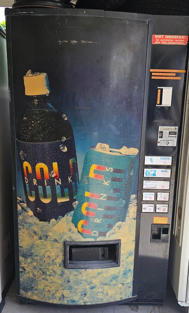 Automaten, drank, snack en of brood etc, Enlèvement, Utilisé