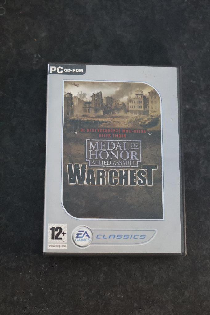 Medal of Honor Allied Assault "War Chest" PC cd-rom, Games en Spelcomputers, Shooter, 1 speler, Eén computer, Ophalen of Verzenden