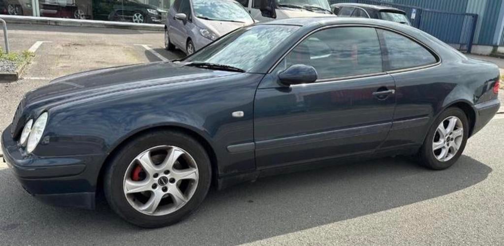Mercedes CLK   Automaat  2.0 Benzine 1998, Auto's, Automaat, Blauw, Bedrijf, 5 zetels